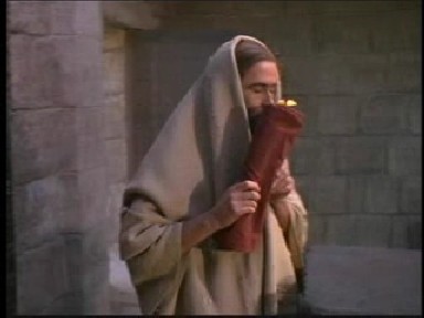 Jesus em Nazaré, na sinagoga e vai para Jerusalém onde expulsa os cambistas 007
